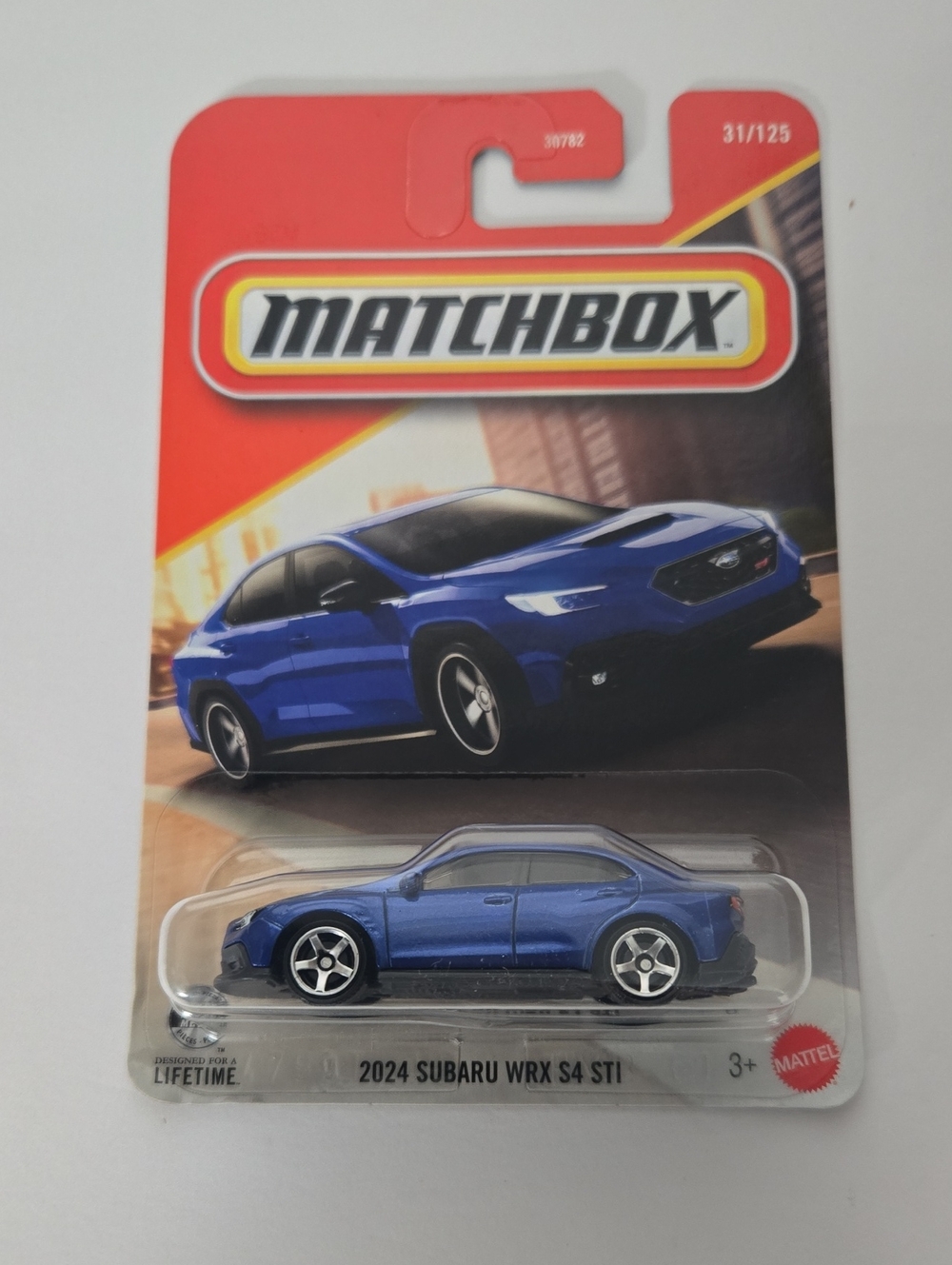 Matchbox 2024 Subaru WRX S4 STI - Blue